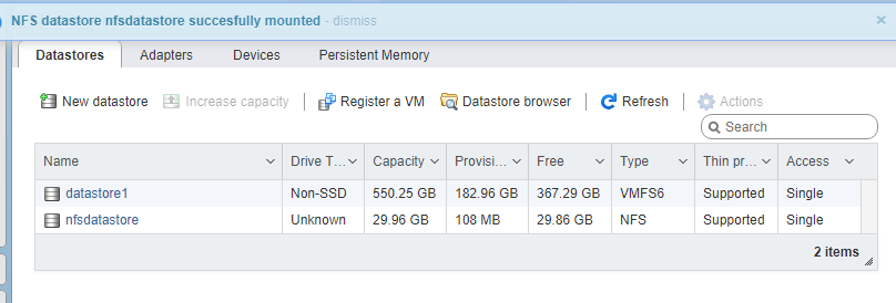 Ceph Storage'nin Datastore olarak eklenmesi
